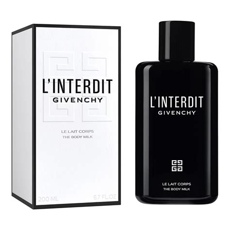 L'INTERDIT BODY MILK .